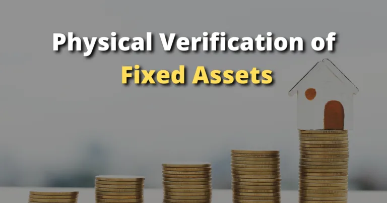 Fixed Asset Verification