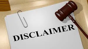 Legal Disclaimer